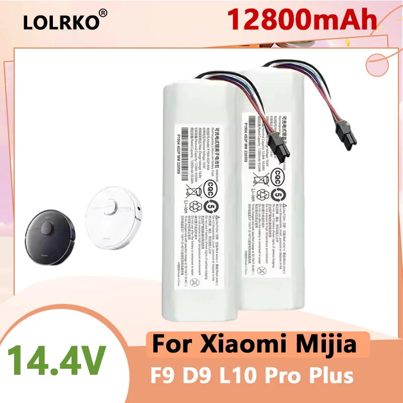 14.8V 6500mAh Battery for Xiaomi Mijia X10+PLUS B101CN OMNI 1S and Dreame F9 D9 L10 Pro Plus S10 S20 X10 Sweeping Mopping Robot