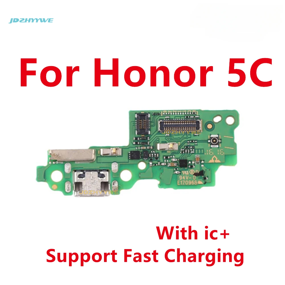 Microphone Module+USB Charging Port Board Flex Cable Connector Parts For Huawei Honor 5A 5C 5X 6A 6X 7A 7X 8X 8C Replacement