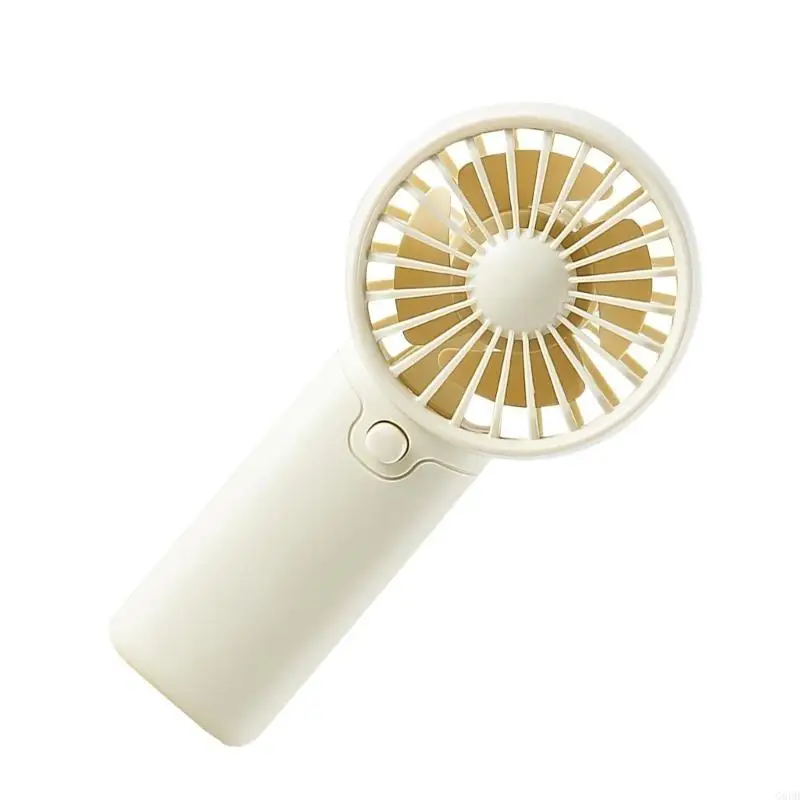 G6DD Mini Fan Fan Handheld Small Handheld Fan Travel 1.5V AAA Battery Operado