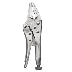 MacWork 5 in. Long Nose Locking Pliers Mini Locking Pliers 5 Inch Locking Pliers For DIY Hand Repair Tools