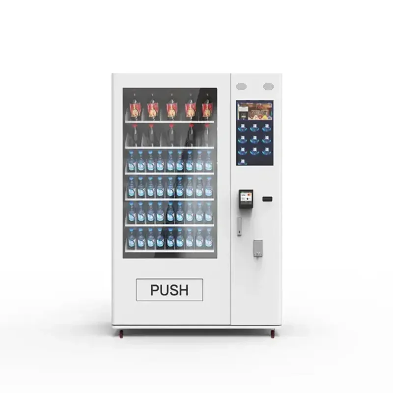 

Hot Sales24 Hours Vending Machines For Food And Drink Automatic Combo Card Reader Vending Machines