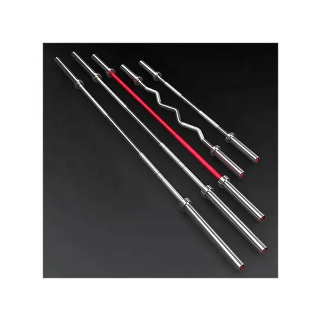 رفع الأثقال التجاري قبضة الحديد الخاصة اللياقة البدنية ممارسة الحديد بار / الحديد المقاوم للصدأ 304 مصنع الأسهم #5