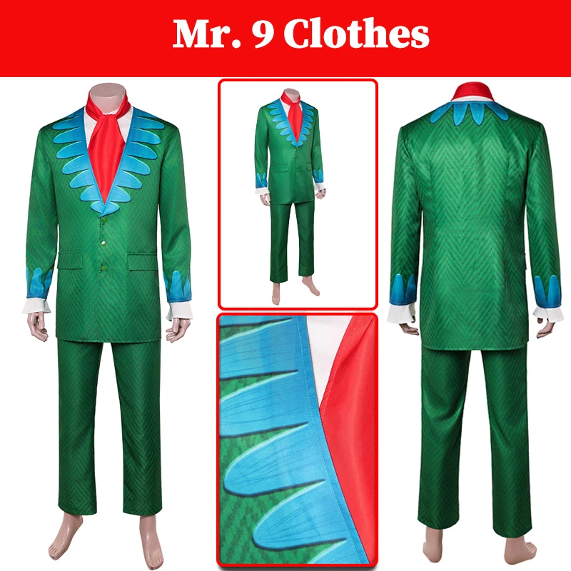 

Mr. 9 Cosplay Costume 2026 Live Action TV Pirate Disguise Roleplay Clothing Set Halloween Party Carnival Roleplay Fantasia Suits