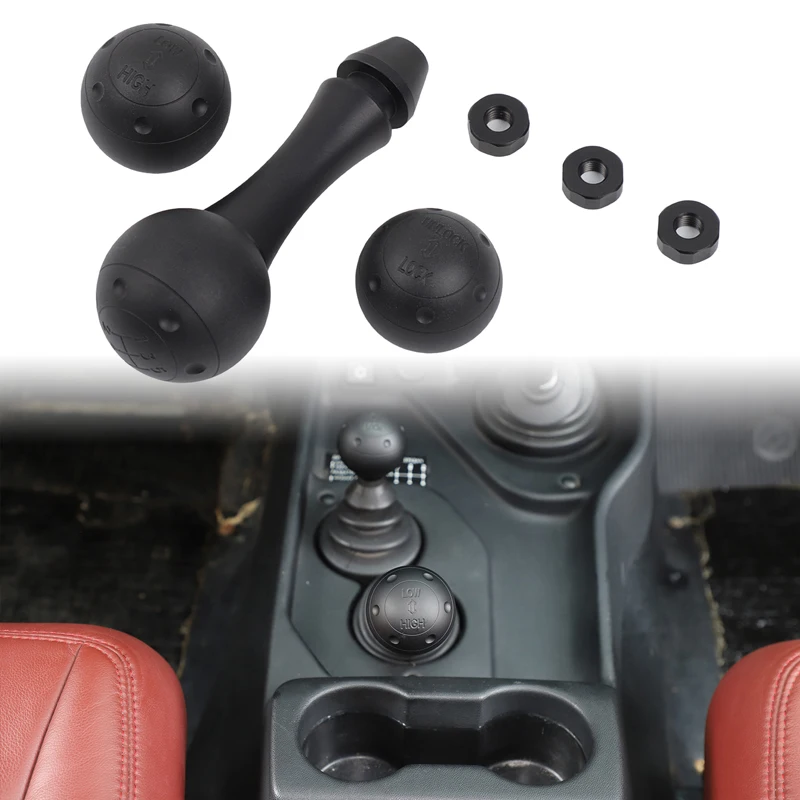 

Aluminum alloy black For LADA NIVA 2009-2019 car center control gear lever ball car decoration modification accessories