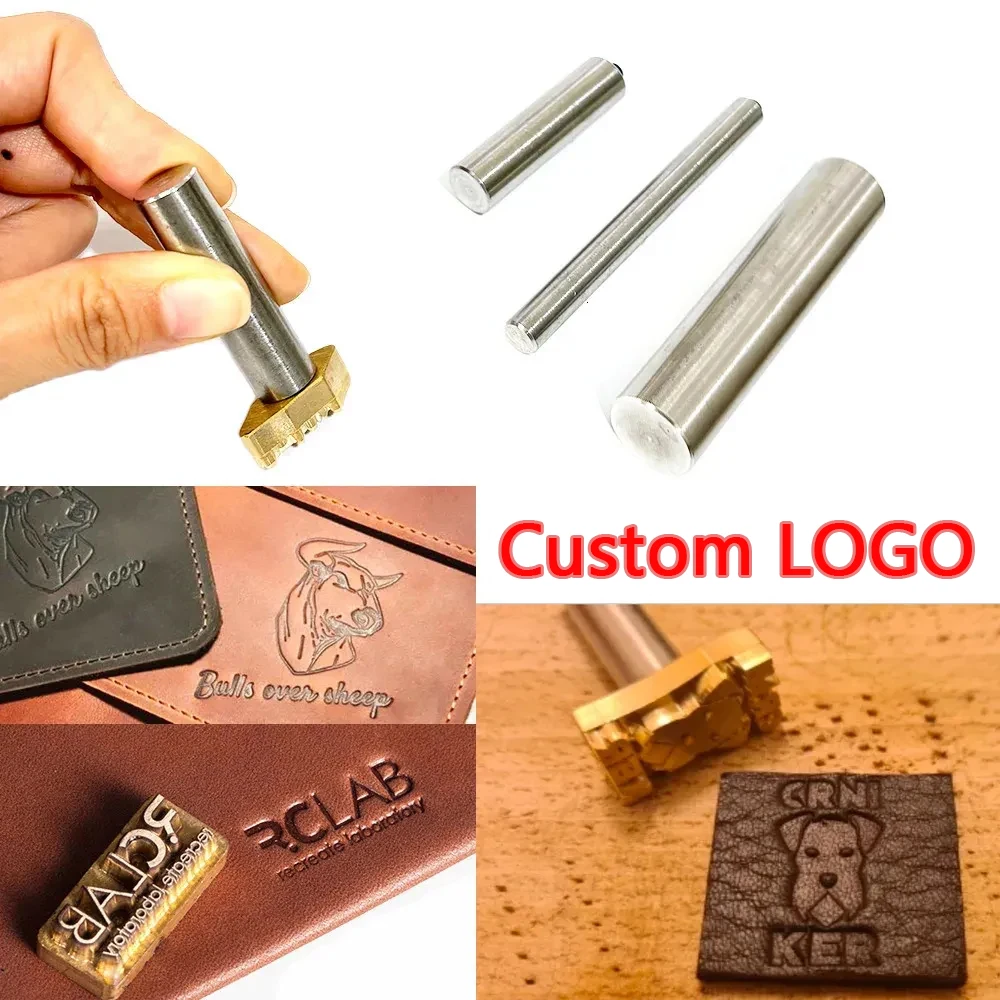 Leatherwork Hand Press - Sello de hierro personalizado con LOGO
