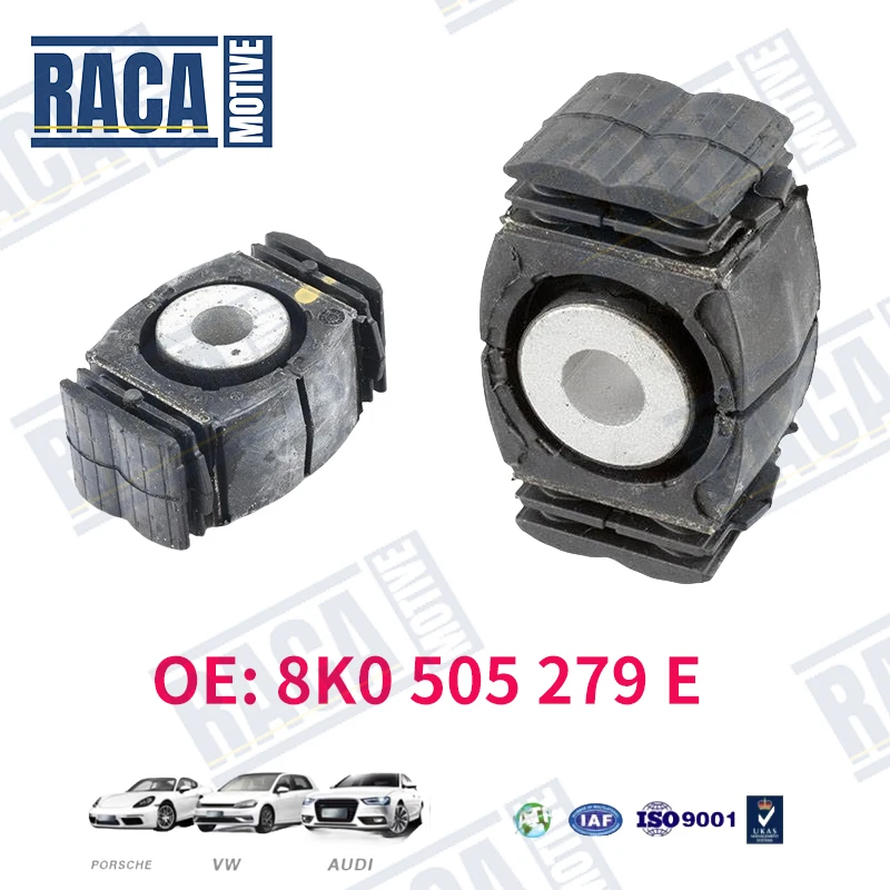 For Audi A4 A5 A6 A7 Q5 B8 1PCS/2PCS Rear Bridge Mounting Rubber Bushing Rear Beam Mounting Knuckle Bushing 8K0505279E