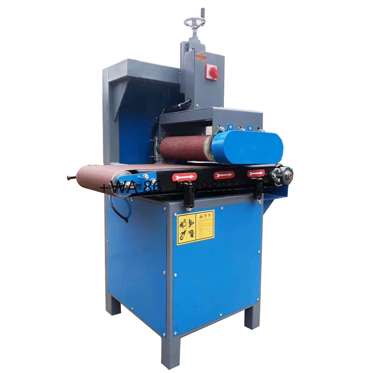 Machine Woodworking Machine Drum Sander Belt Sander Polishing Grinding Wood Sanding Machine 400mm Size Polishing Wood Sand Belt