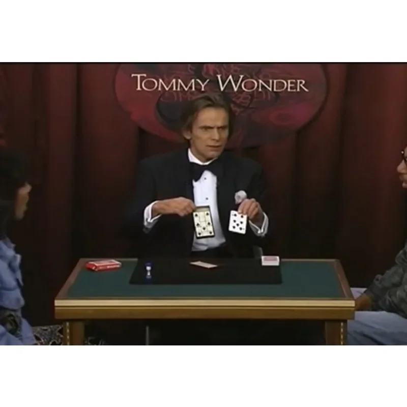 Rubic Card by Tommy Wonder Card Prediction Cube Magic Trick Selected Card Revelation Close Up Stage Magic Prop
