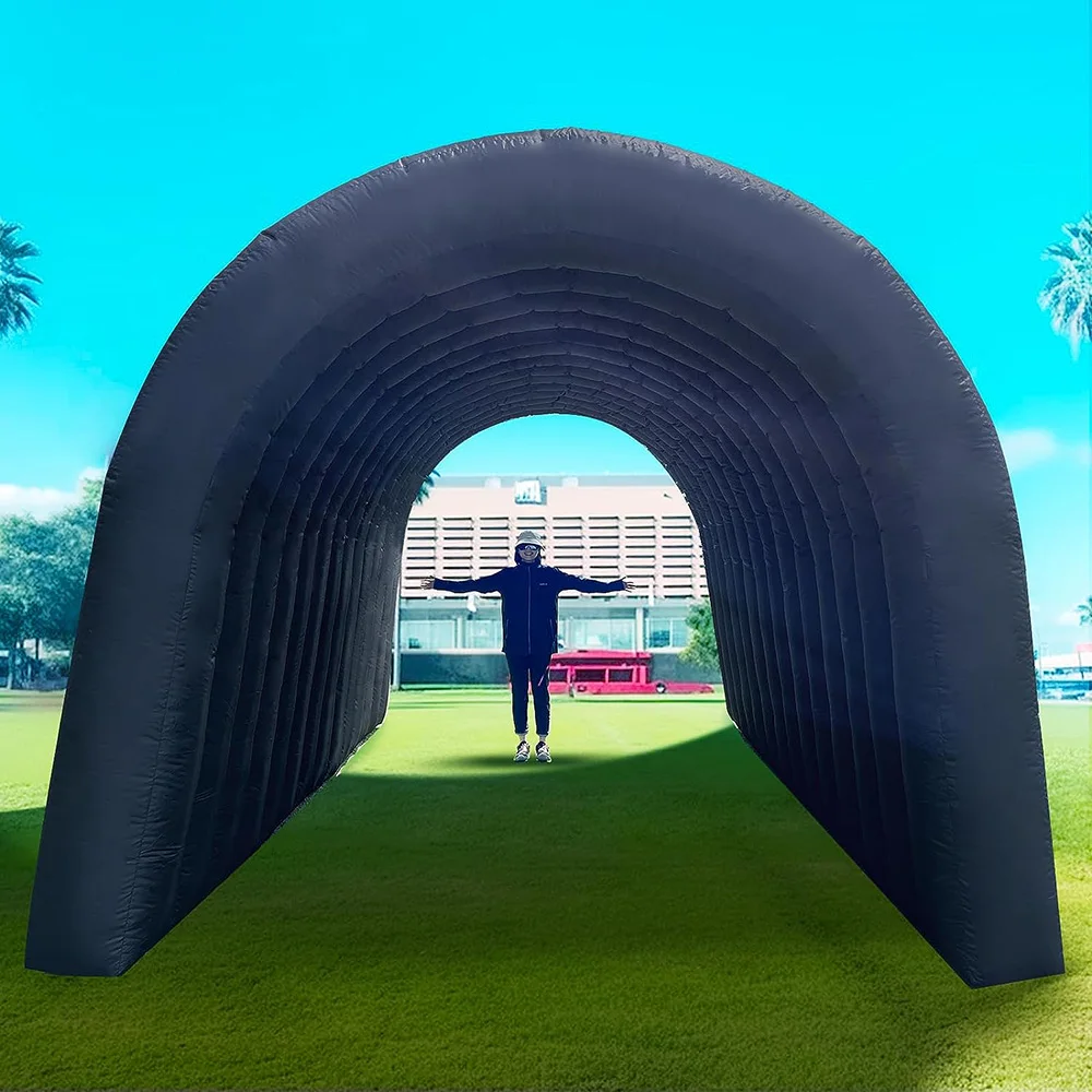 

Inflatable Tunnel Sports Tunnel Entrance with Blower Inflatable Tunnel Tent for Business Advertising Event Exhibition Promotion