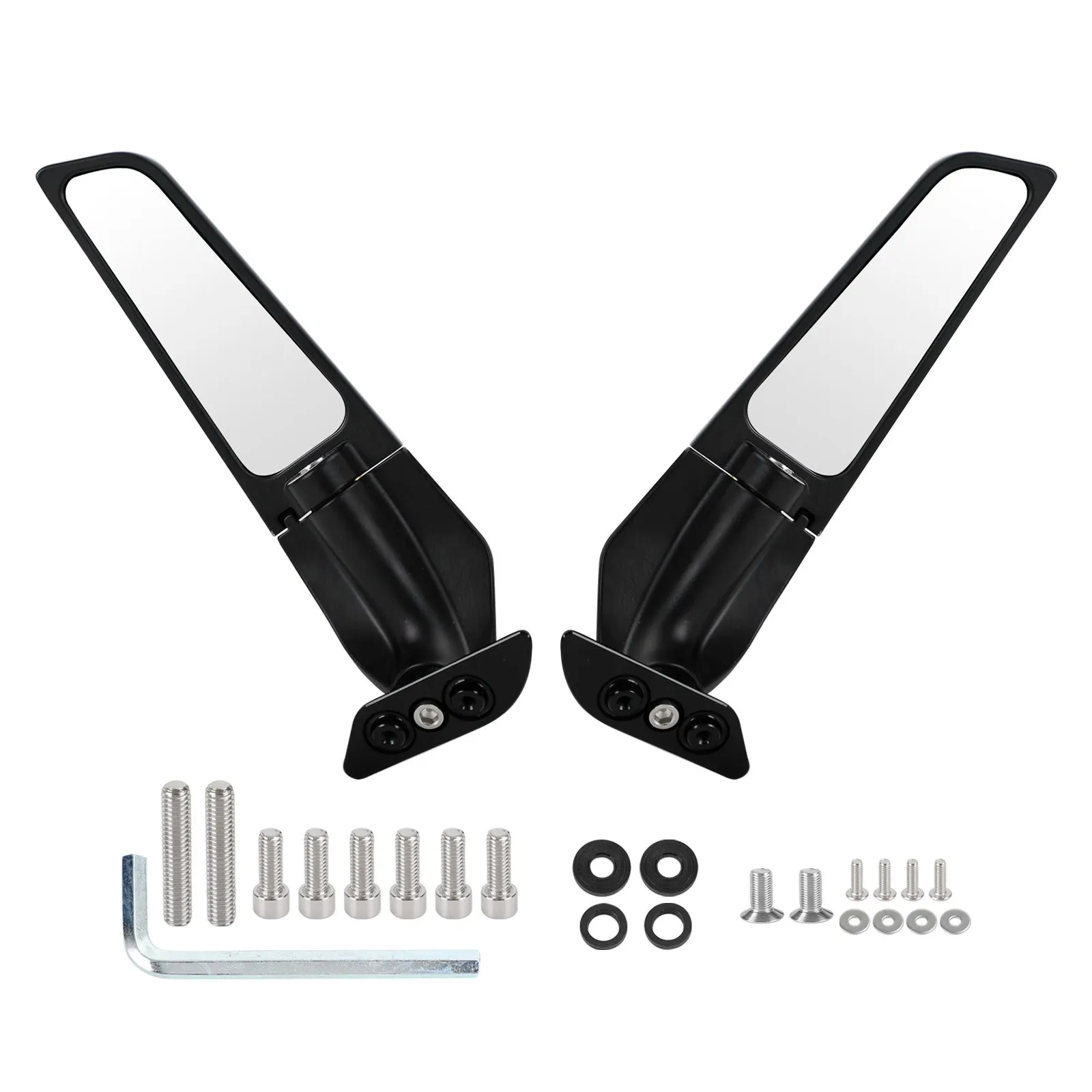 

Artudatech Adjustable Wing Fin Rearview Mirrors For Ducati Panigale 1299 959 2015-2021 2016 2017 2018 2019 2020