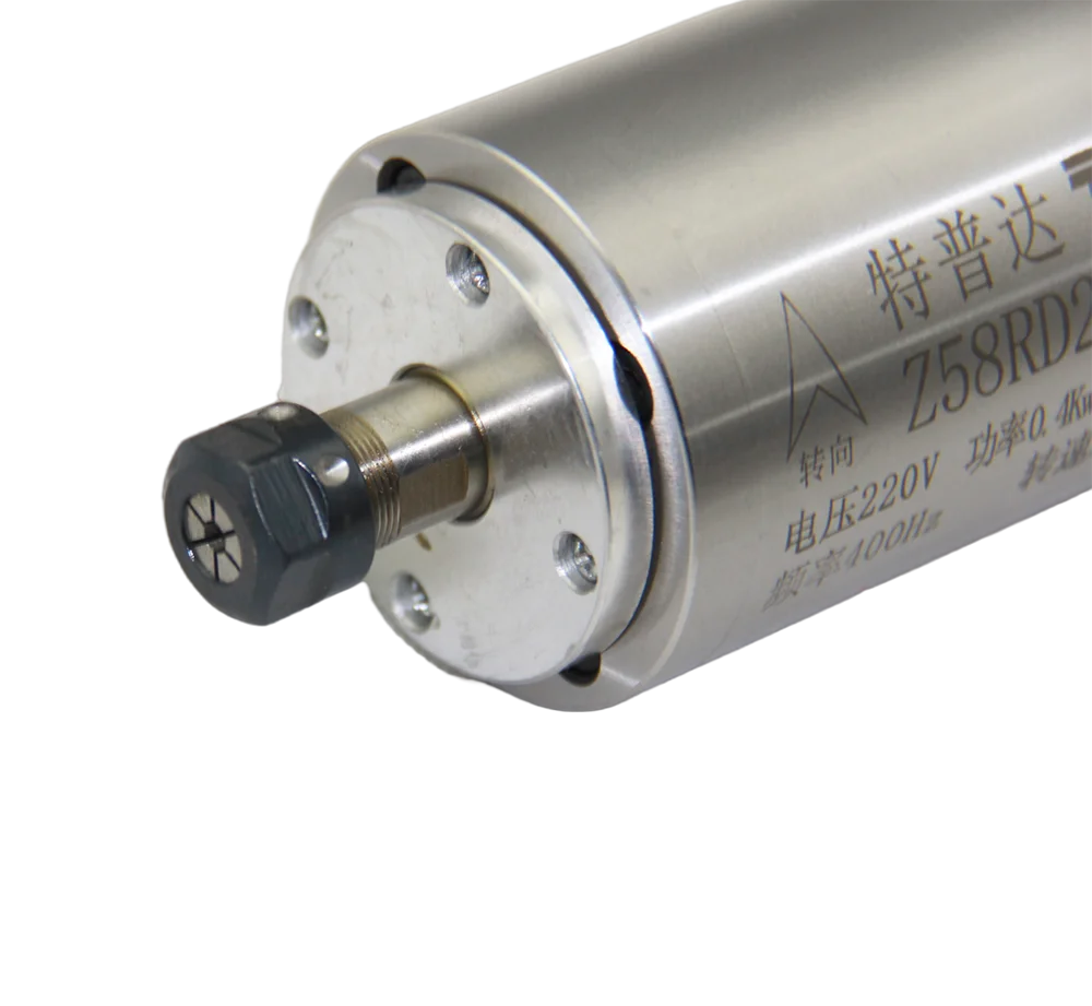 

Three Phase Cnc Router Spindle Motor 400w Water Cooling Spindle ER11