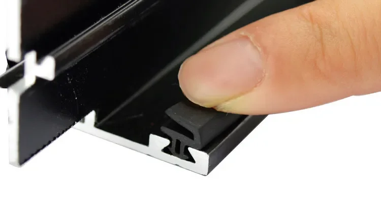 10M window seals L - type aluminum alloy open doors and windows sealed burlete window seal