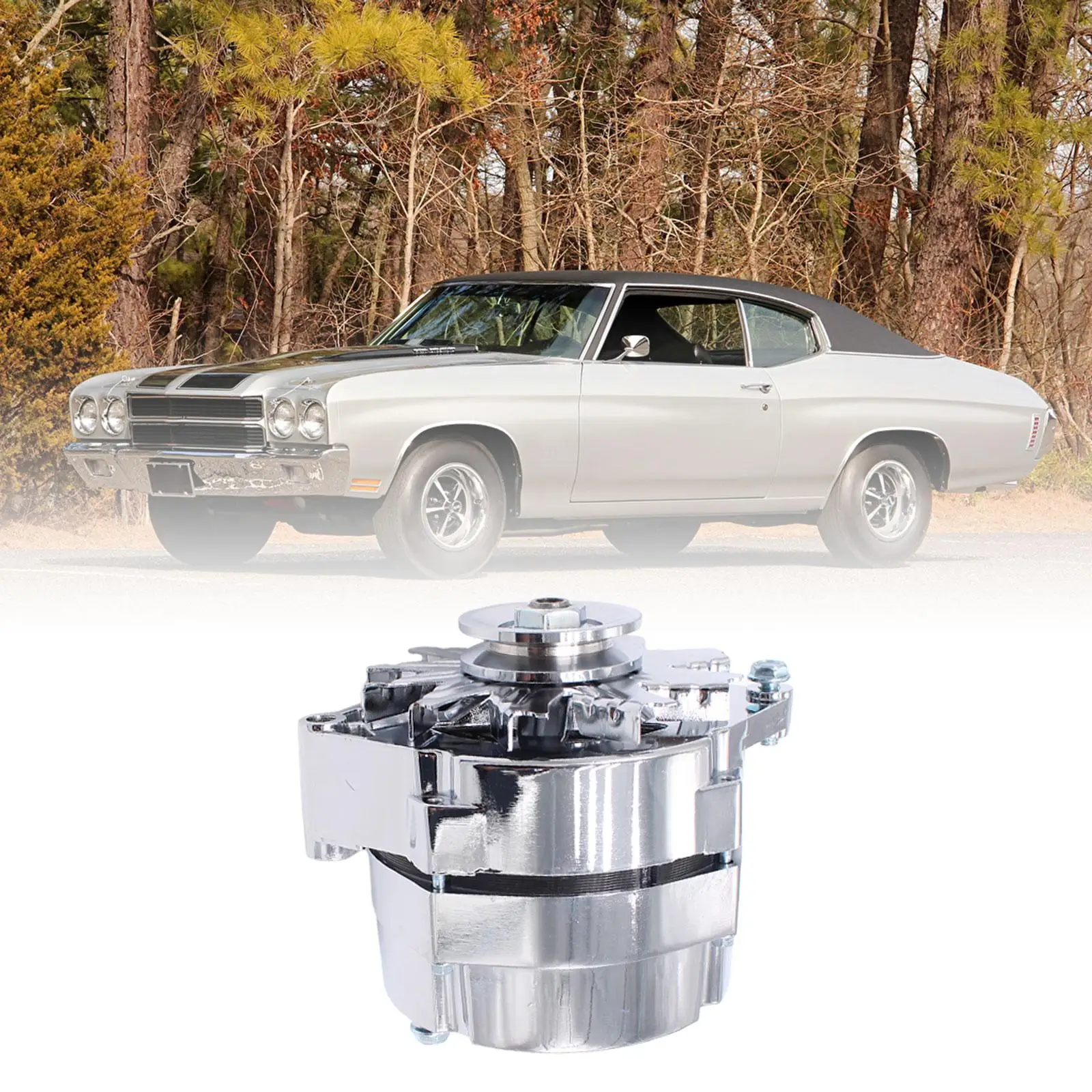 

Adr0335-c Alternator 110Amp Truck for 1 Wire Self Exciting Street Rods Easy to Install Clockwise Rotation for Jeep 1980-1982
