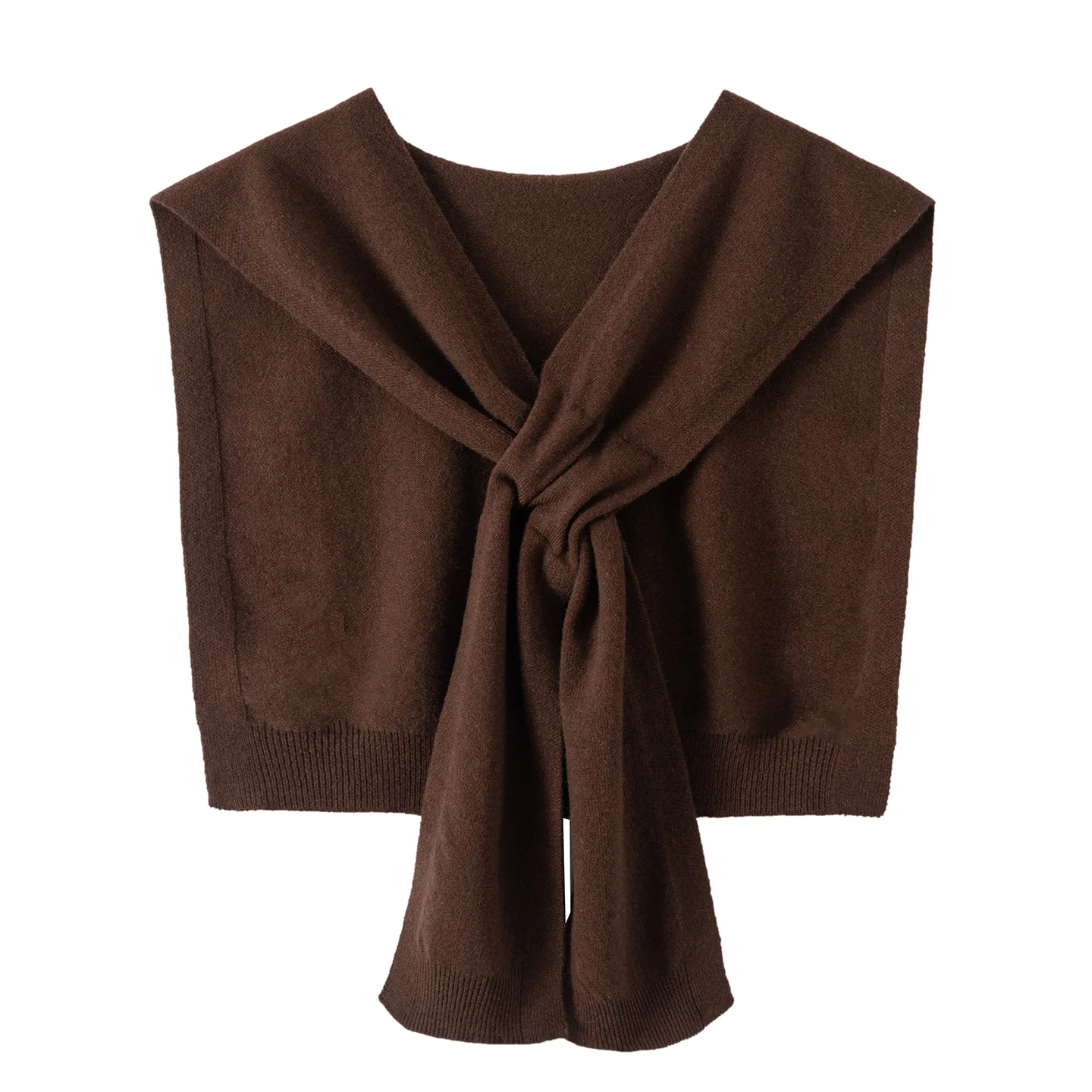 

2025 Women 100% Wool Shawl Scarf Versatile Simple Flat Cross Small Shawl Spring Autumn Winter Popular Pure Wool Knitted Shawl