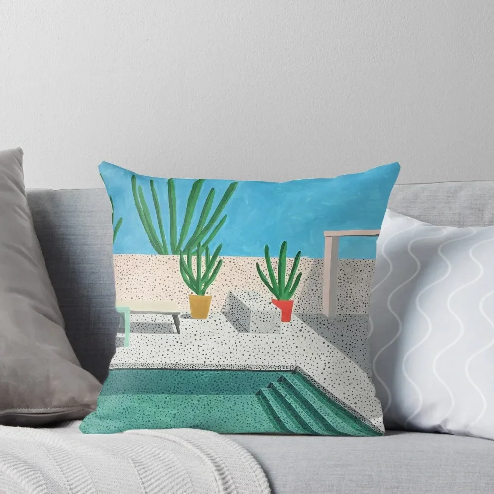 

Original Paintings by David Hockney Throw Pillow Christmas Covers For Cushions Throw Pillow Covers pillow