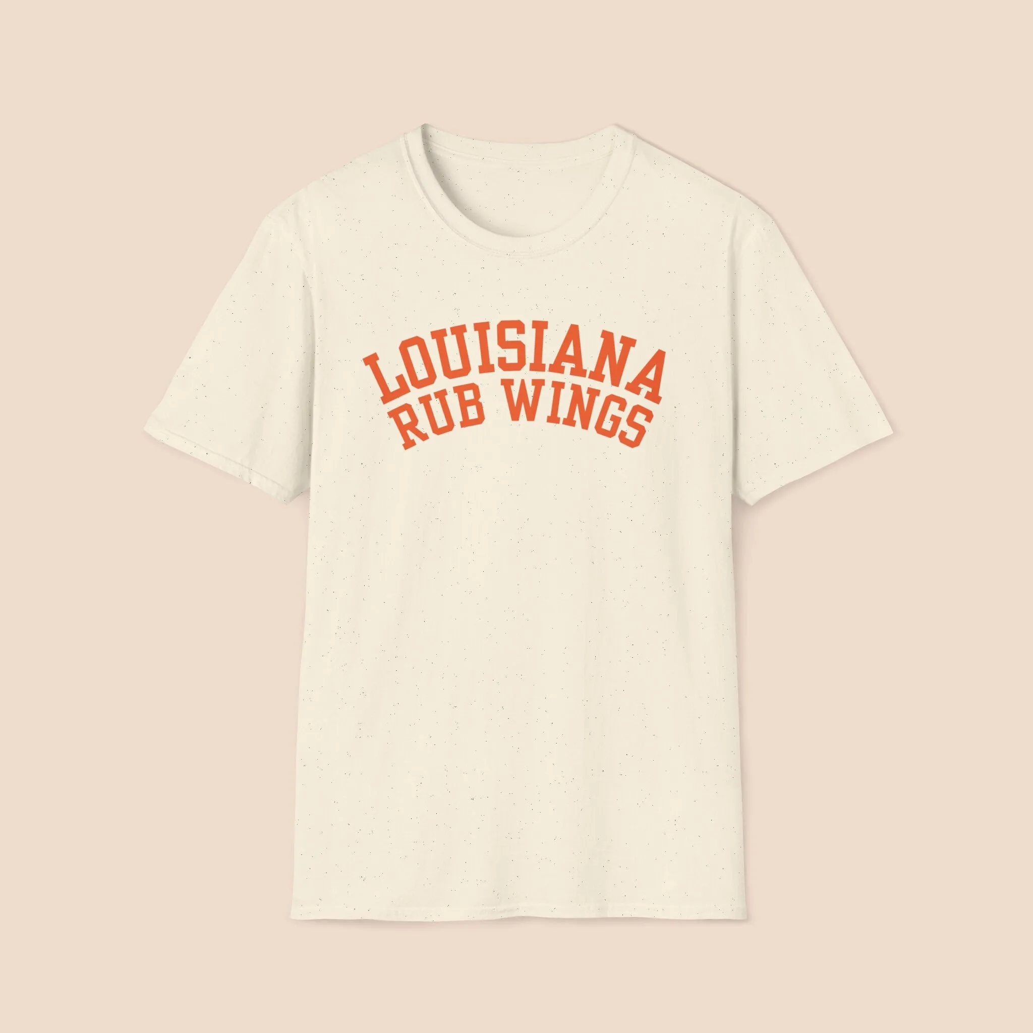 Louisiana Rub Wings T Shirt For Lover Fried Chicken Wing Fast Food Buffalo Hot