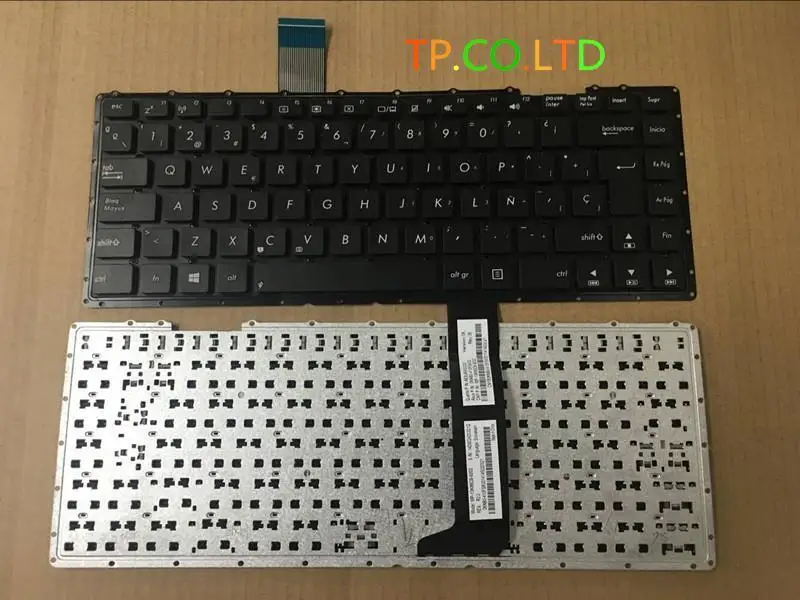 Spanish LAPTOP KEYBOARD for Asus X401 X401K X401E X401U X401 X401A without frame