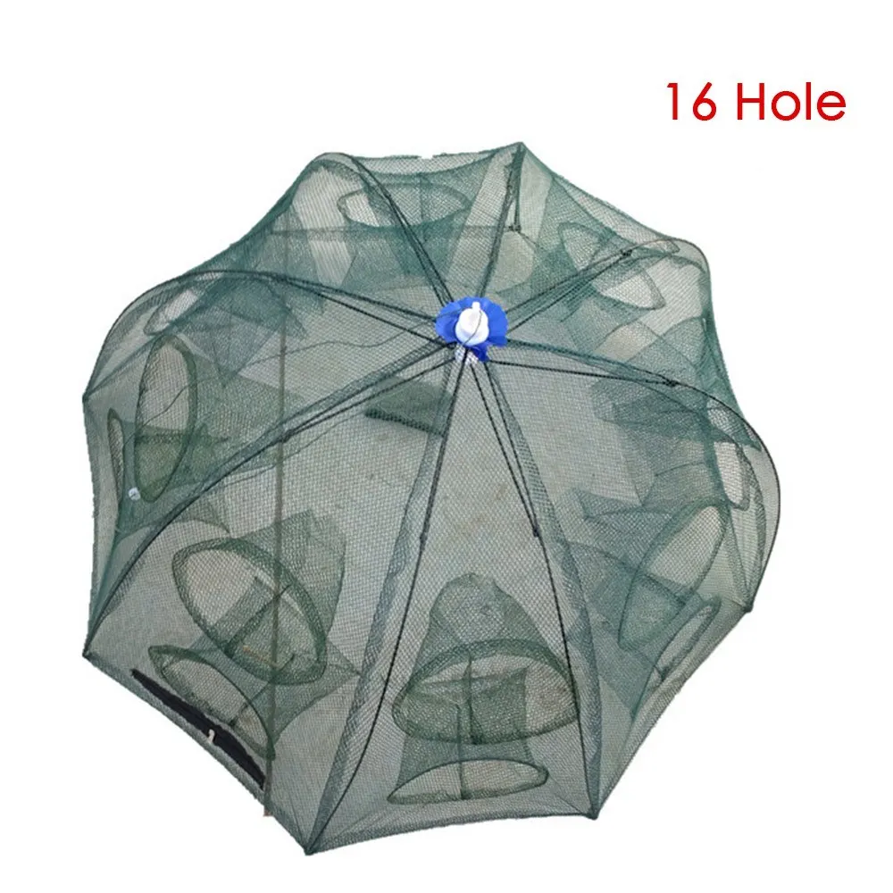 Umbrella handle type hand cast fishing gear fishing net fish net fishing rod