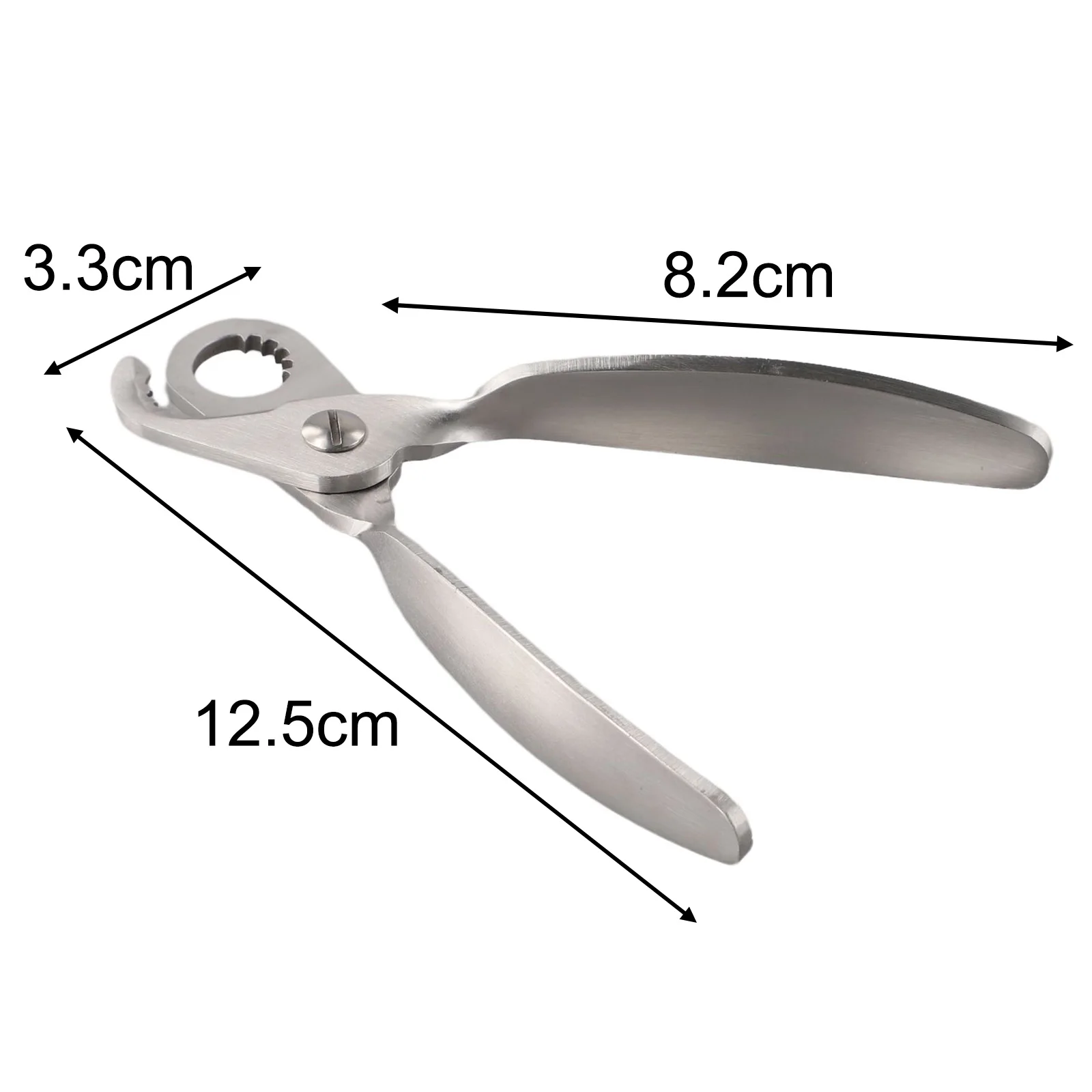 Kitchen Accessory Escargot Scissors Culinary Tasks Portable Kitchen Tool Built-in Bottle Opener Snail Tail Removal Tool
