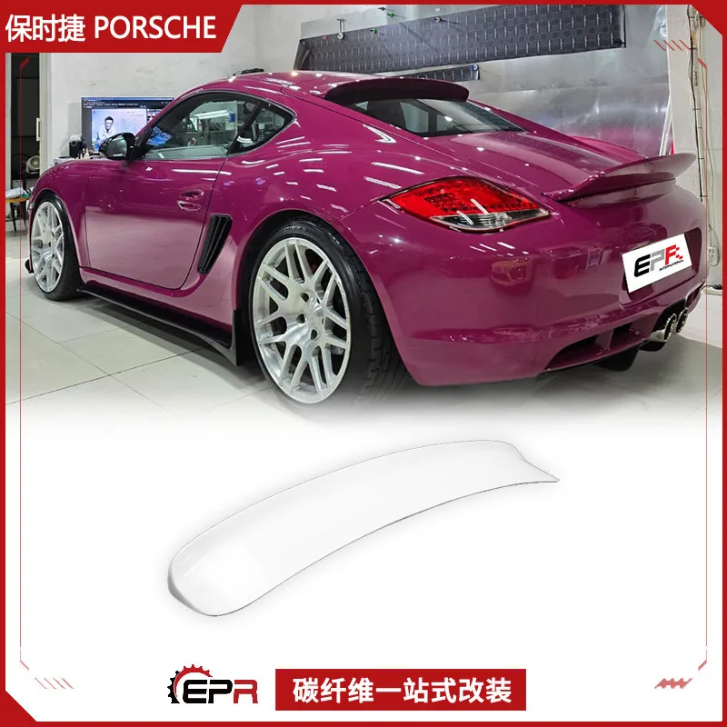 

Для Porsche Caymans 987 EPAGT верхнее крыло из углеродного волокна с фиксированной ветровой крышей