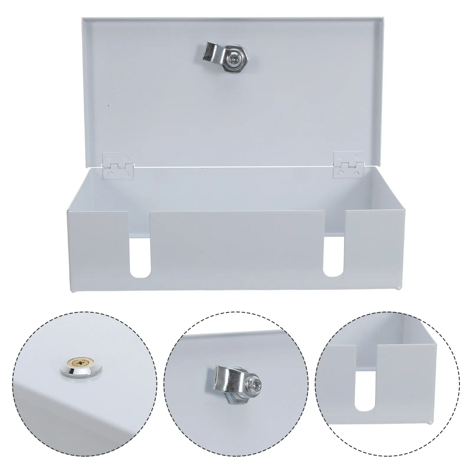 

Waterproof Locking Outdoor Socket Box Stainless 86 Type Cover for Electric Vehicle Charging Station Protective Cover