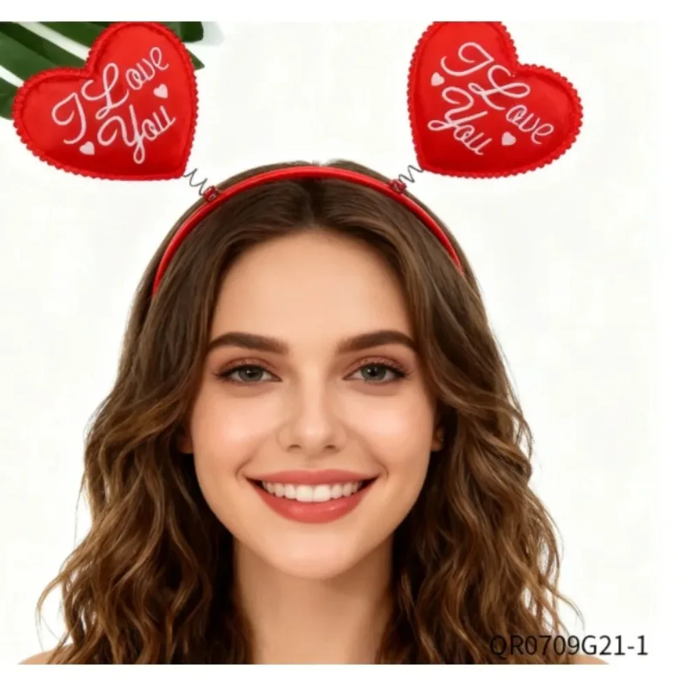 PESENAR Valentine's Day headdress: With the sweet word 