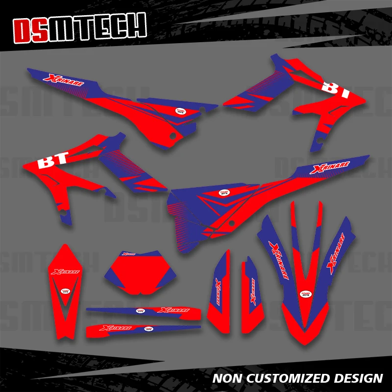 

DSMTECH for BETA X TRAINER X-TRAINER XTRAINER 250 300 2015 2016 2017 2018 2019 Graphics Decals Sticker Motorcycle Background 002