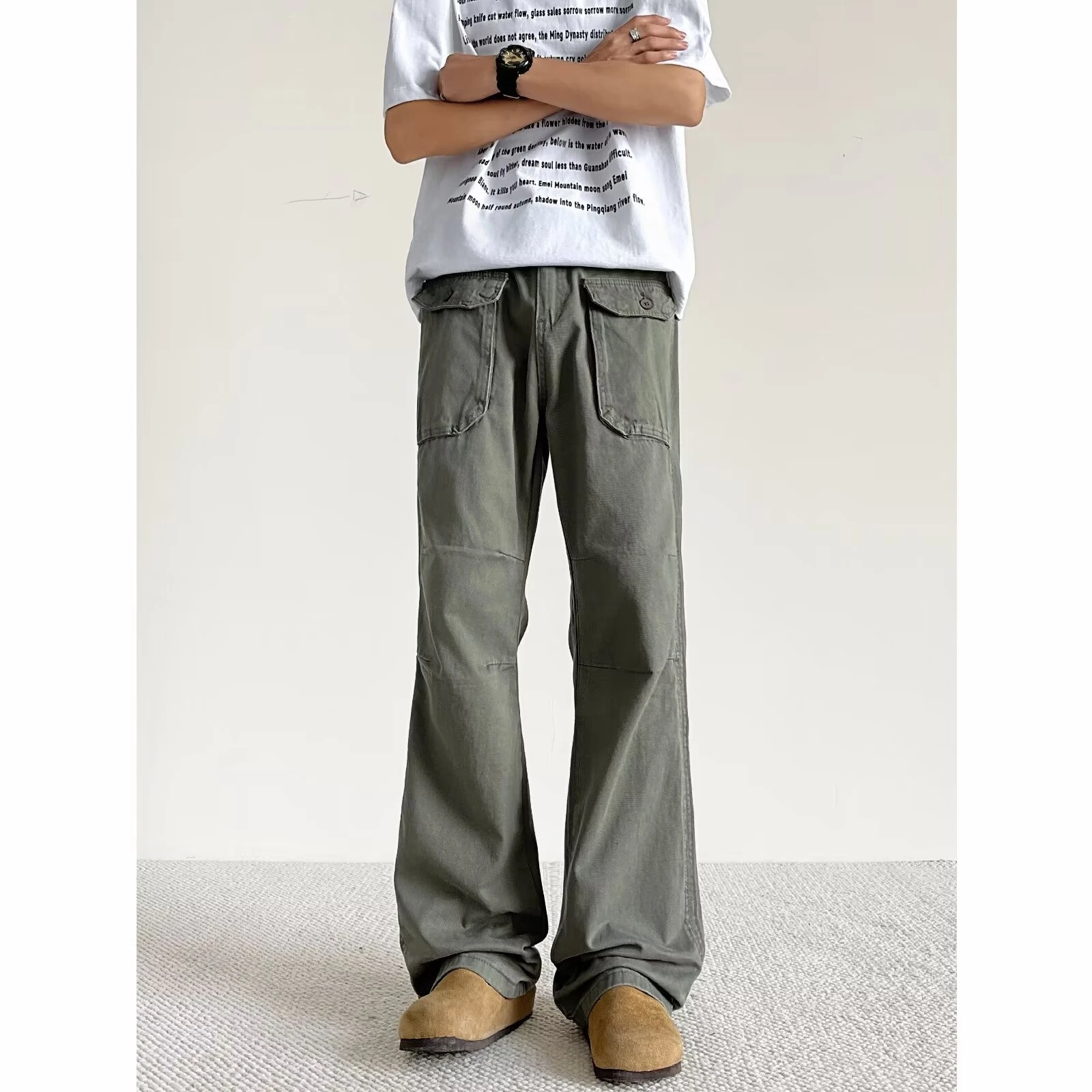 

American high street overalls men's casual pantsAmerican high street overalls men's casual pants