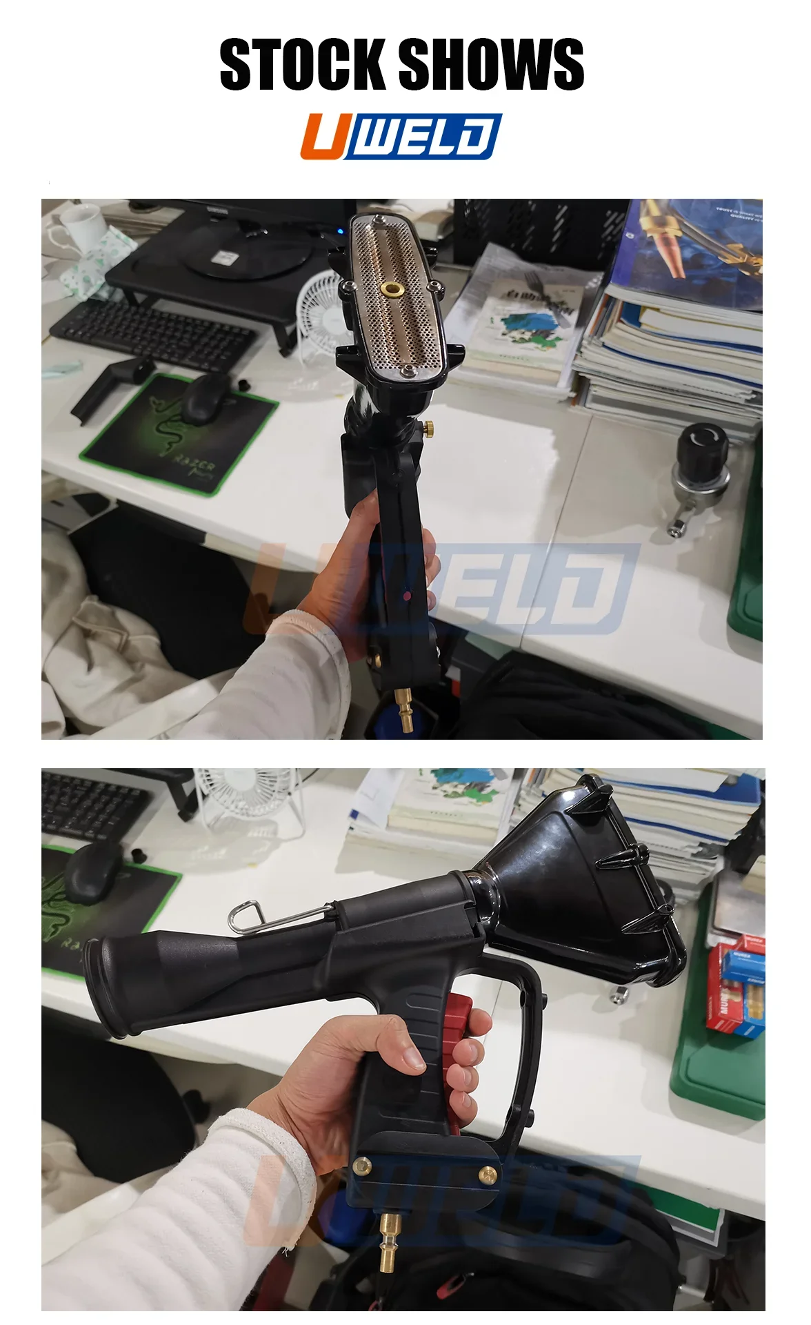 2021 Uweld Factory New Design Portable Heat Wrap Shrink Torch for Handle Fir Jobs