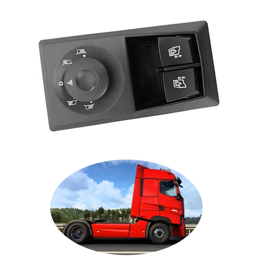 Car Electric Power Master Window Switch Button 7421972423 7423391509 44T404901 For Renault Trucks