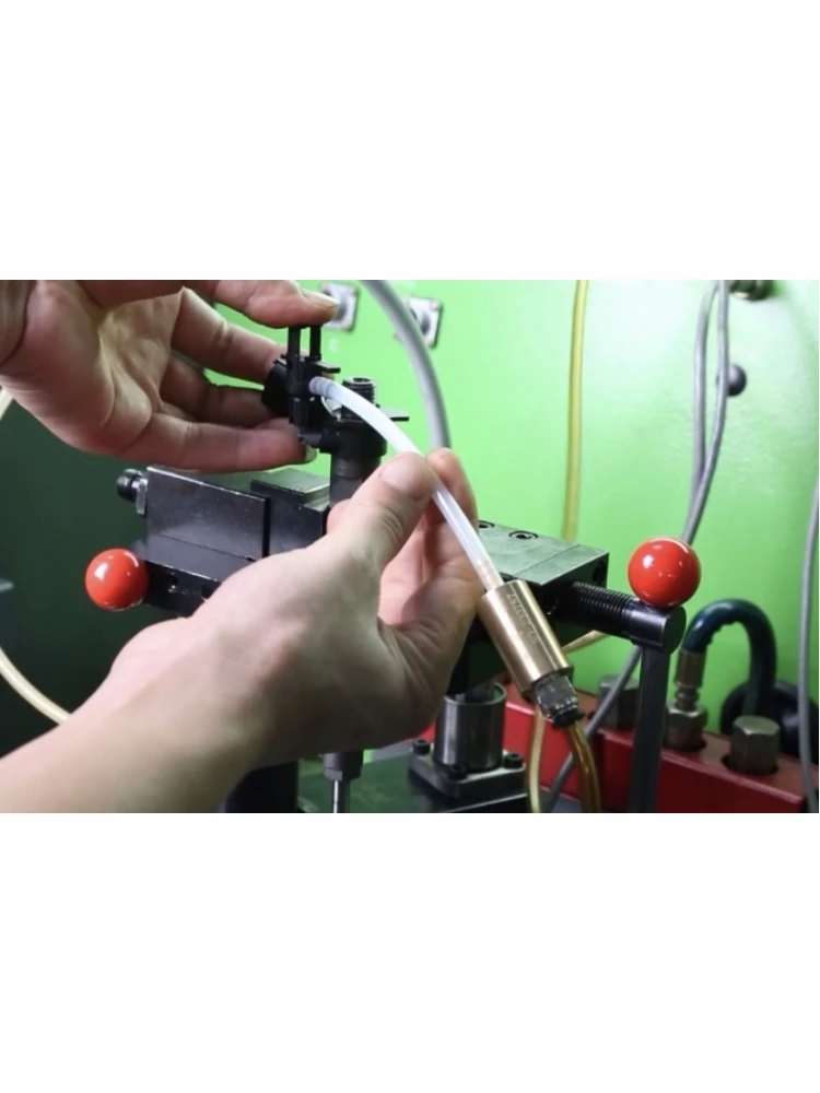 10bar Ciśnienie Piezo Diesel Injector Test Oil Return Check Valve Booster Valve z rurką Quick Connect Joint dla Bosch Siemens — zdjęcie 2