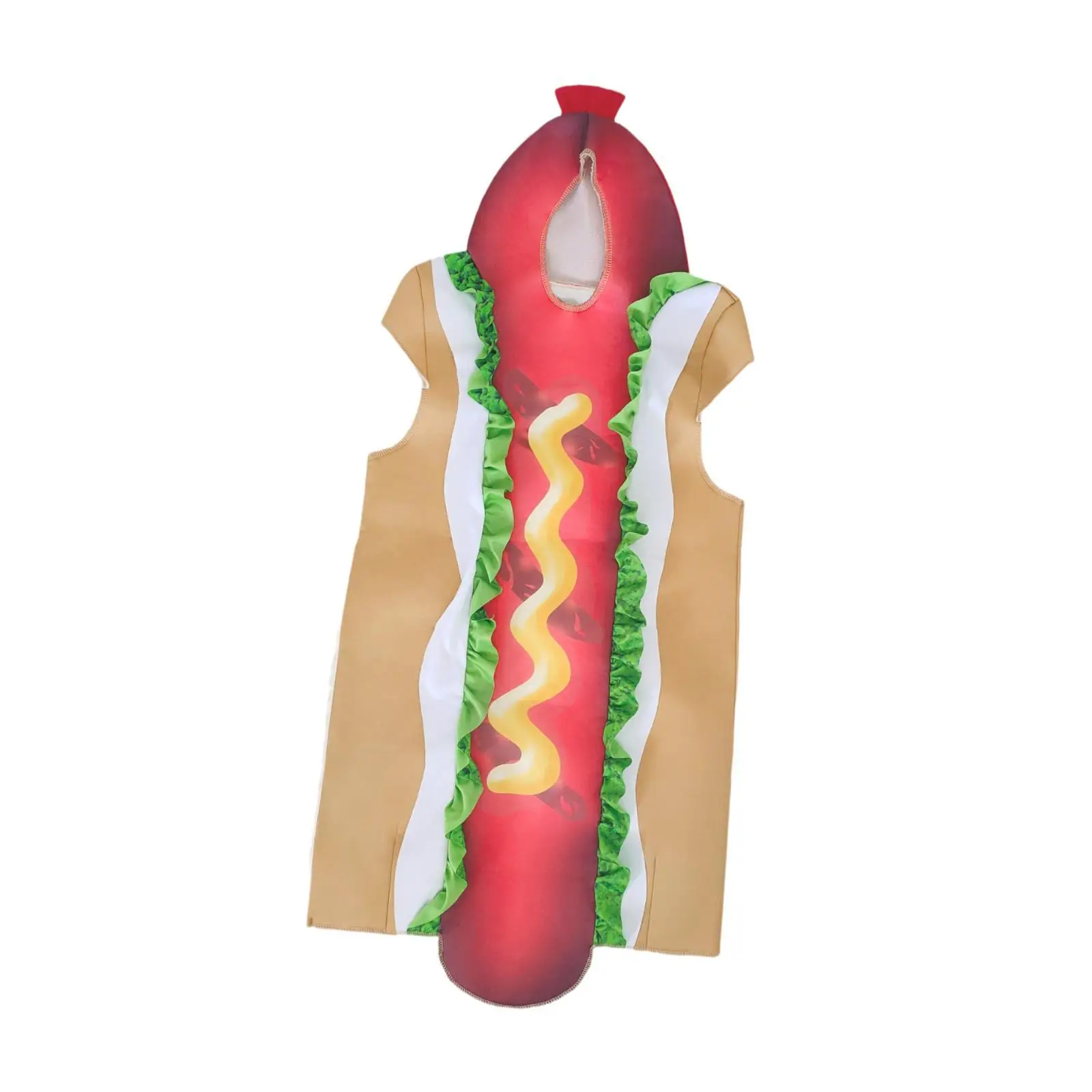 

Kids Hot Dog Costume Dress up for Children Boys and Girls Stage Performance