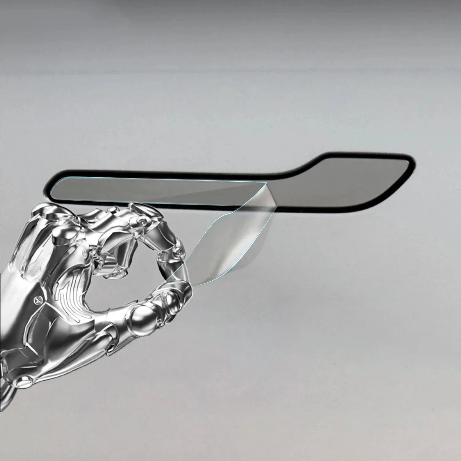 

For Tesla Model 3/Y 2017-2025 Door Handle Protective Film Anti-Scratch Resistant TPU Transparent Protective Film Car Clothing