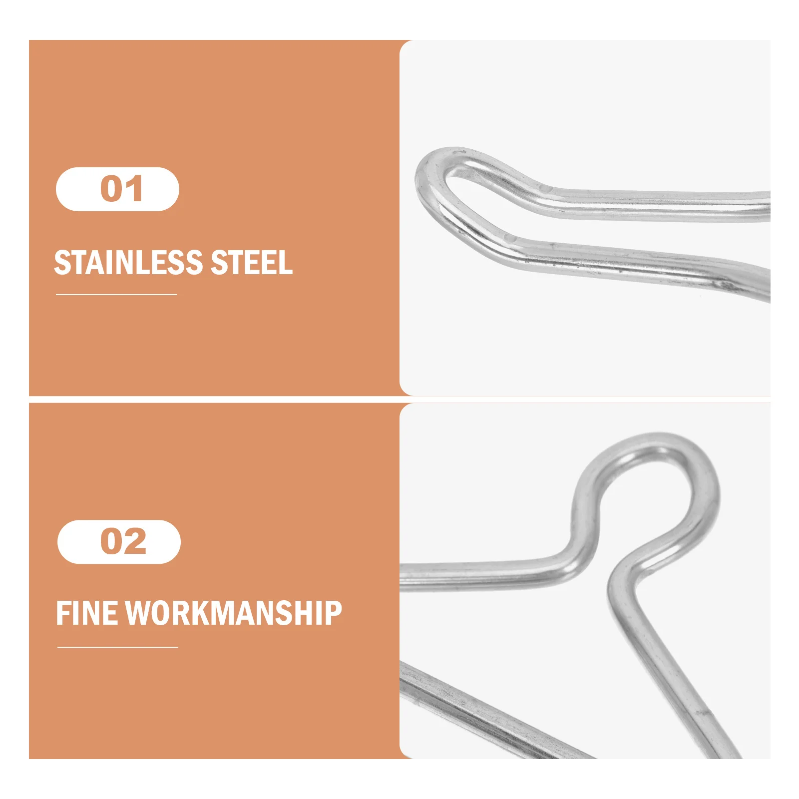 

1Pc Functional Stainless Steel Hook Poultry Viscera Hanger Rust-Proof Kitchen Supply Practical Tool