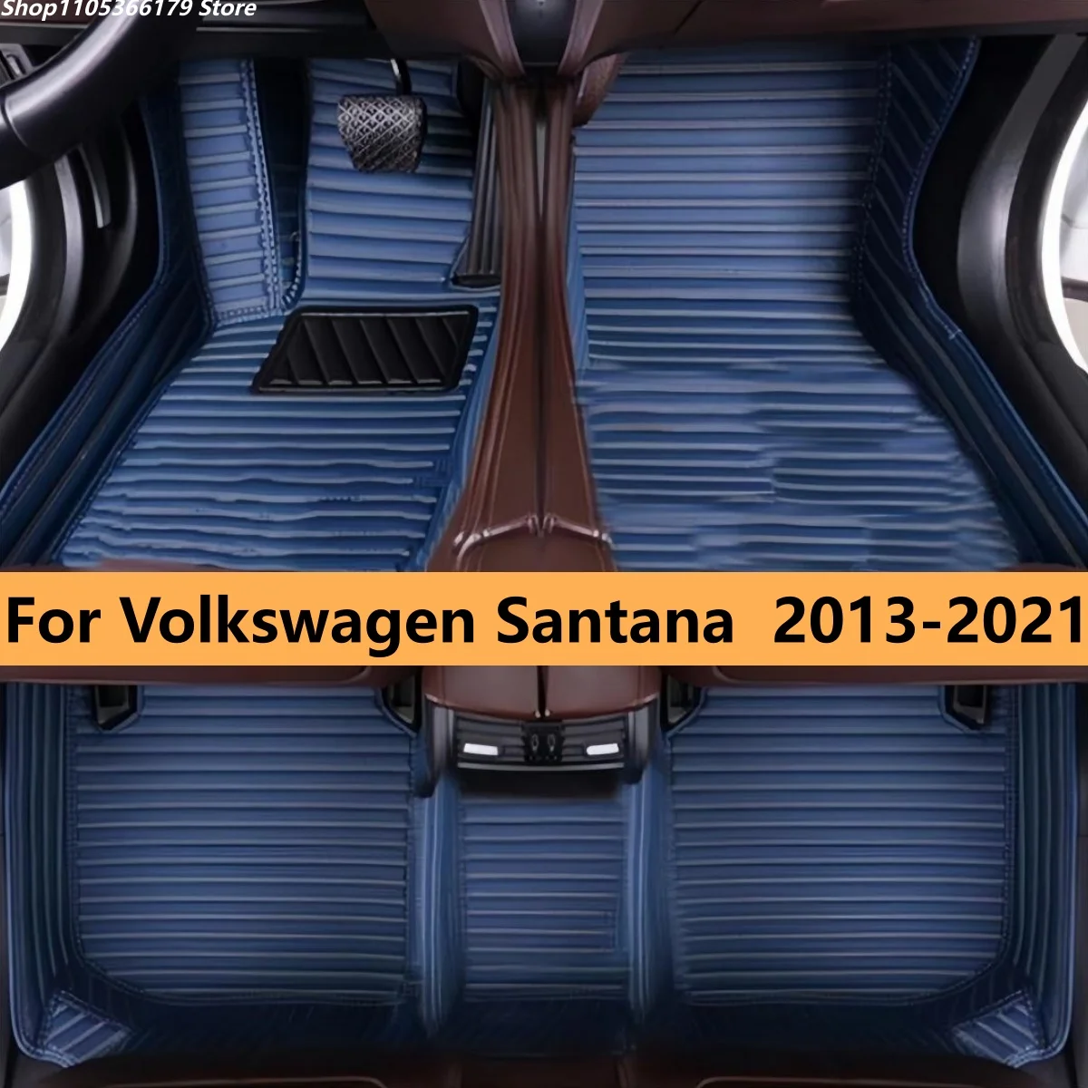 

Автомобильные коврики для Volkswagen VW Santana 2013-2021 годов выпуска, аксессуары для салона автомобиля