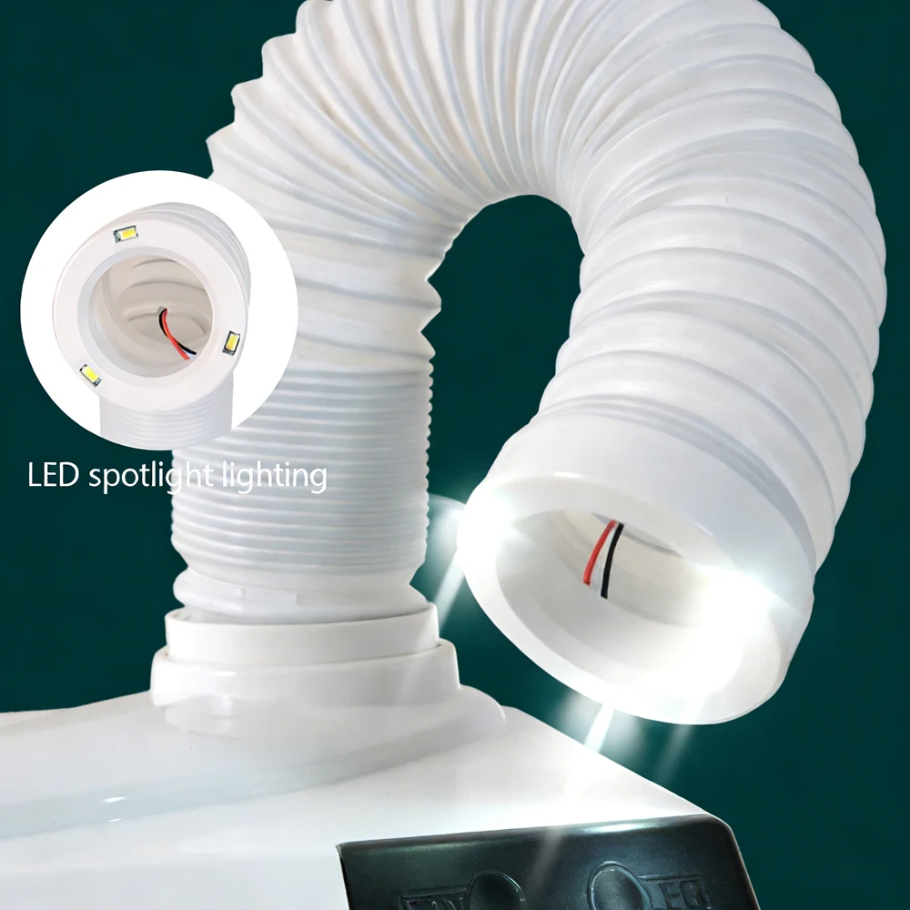 

Dental Portable Vacuum Cleaner Dust Collector Extractor for Nail and Lab Dust Removal Dental Equipment Tool Set