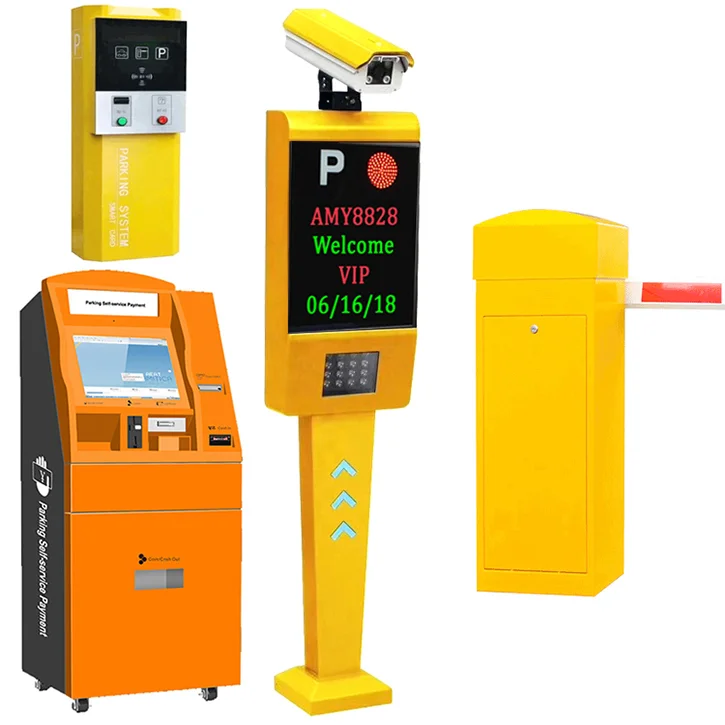 

Car Parking Ticket Machine Barcode Ticket Dispenser Traffic Barriers Parking Lot Device Self Service Automatic Parking
