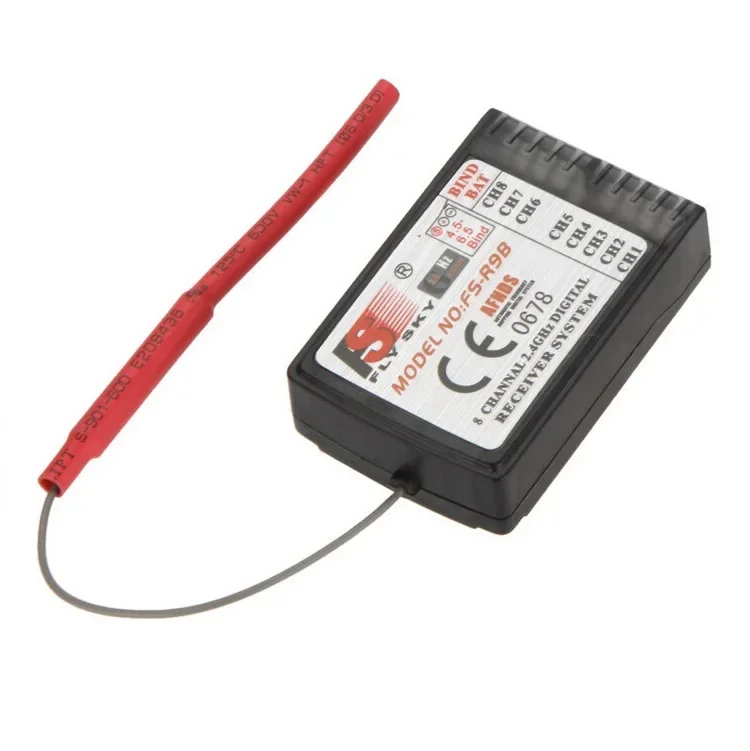 FS-R9B High Precision 2.4g 8CH Receiver For Flysky Turnigy 9X FS-TH9B 9CH Transmitter