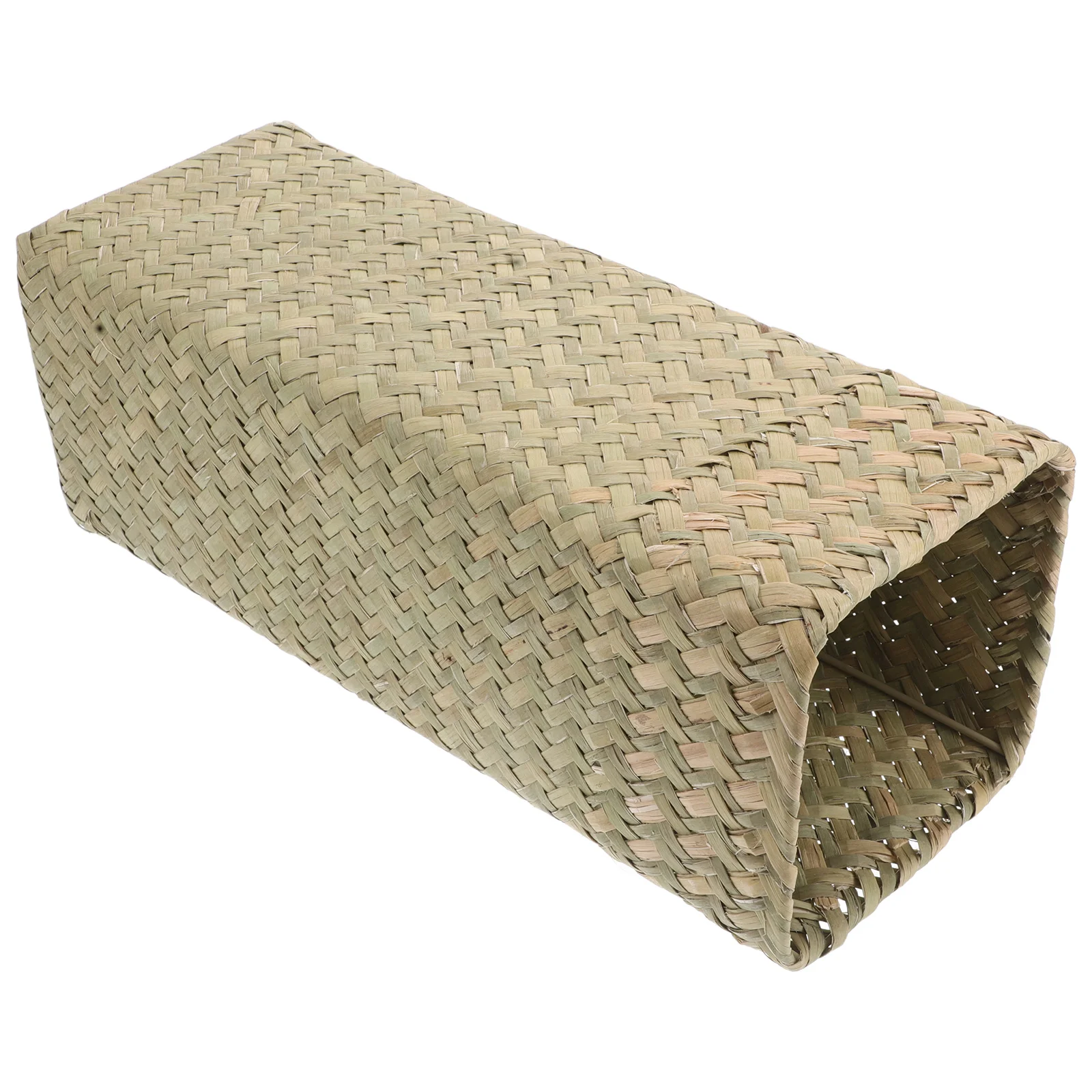 

Braided Vase Tall Simple Basket Fake Rattan Decorative Holder Floor Vases Plant Basket Woven Vases Decor Flower Arrangement Pot