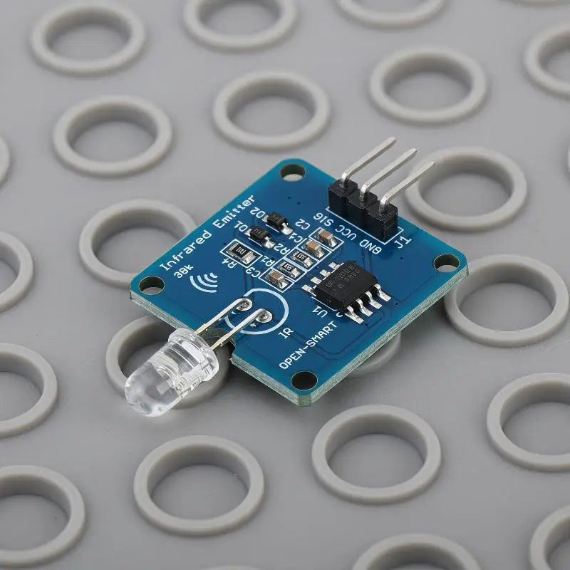 IR Transmitter Receiver Module Kit 38KHz, Infrared Emitter Sensor Pair 940nm for ESP32 Raspberry Pi DIY Remote Control Project