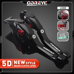 For HONDA CB500X 2013-2021 CB500X 2022 2023 Motorcycle CB500 X Adjustable CNC 5D aluminium Brake Clutch Levers Handle