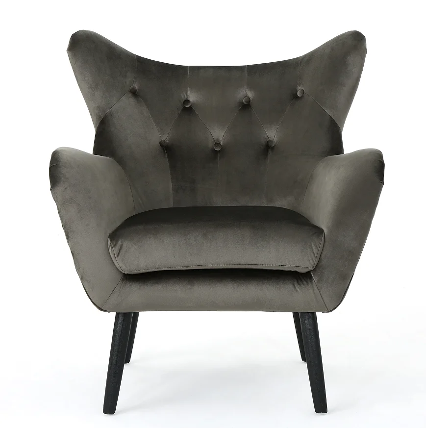 #Modern Fabric Leisure Armchair For Living Room-Ergonomic Durable & Soft