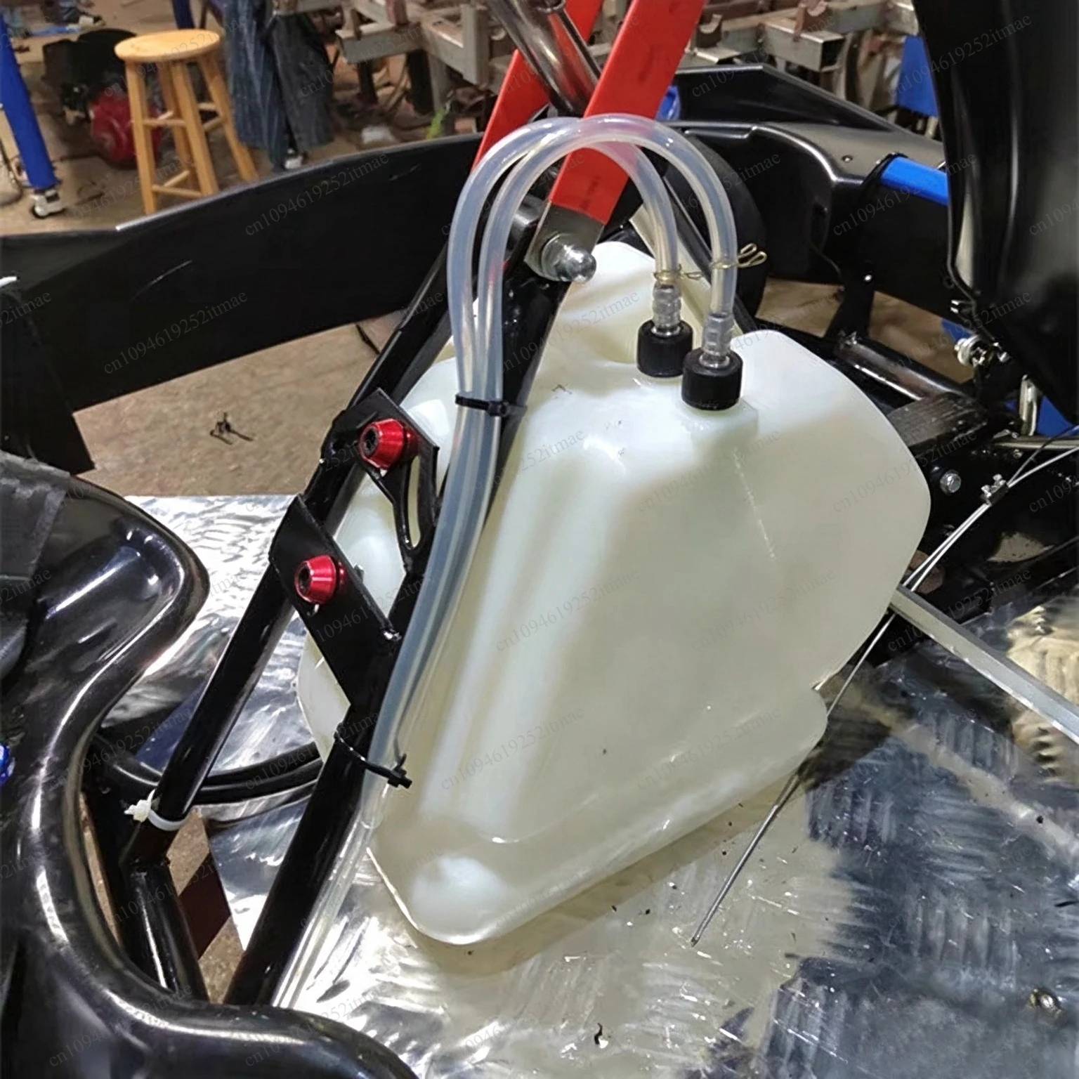 8L Plastic Fuel Tank, Go-Kart Competition Karting Accessory, Modified Fuel Tank for Paragliding Paramotor