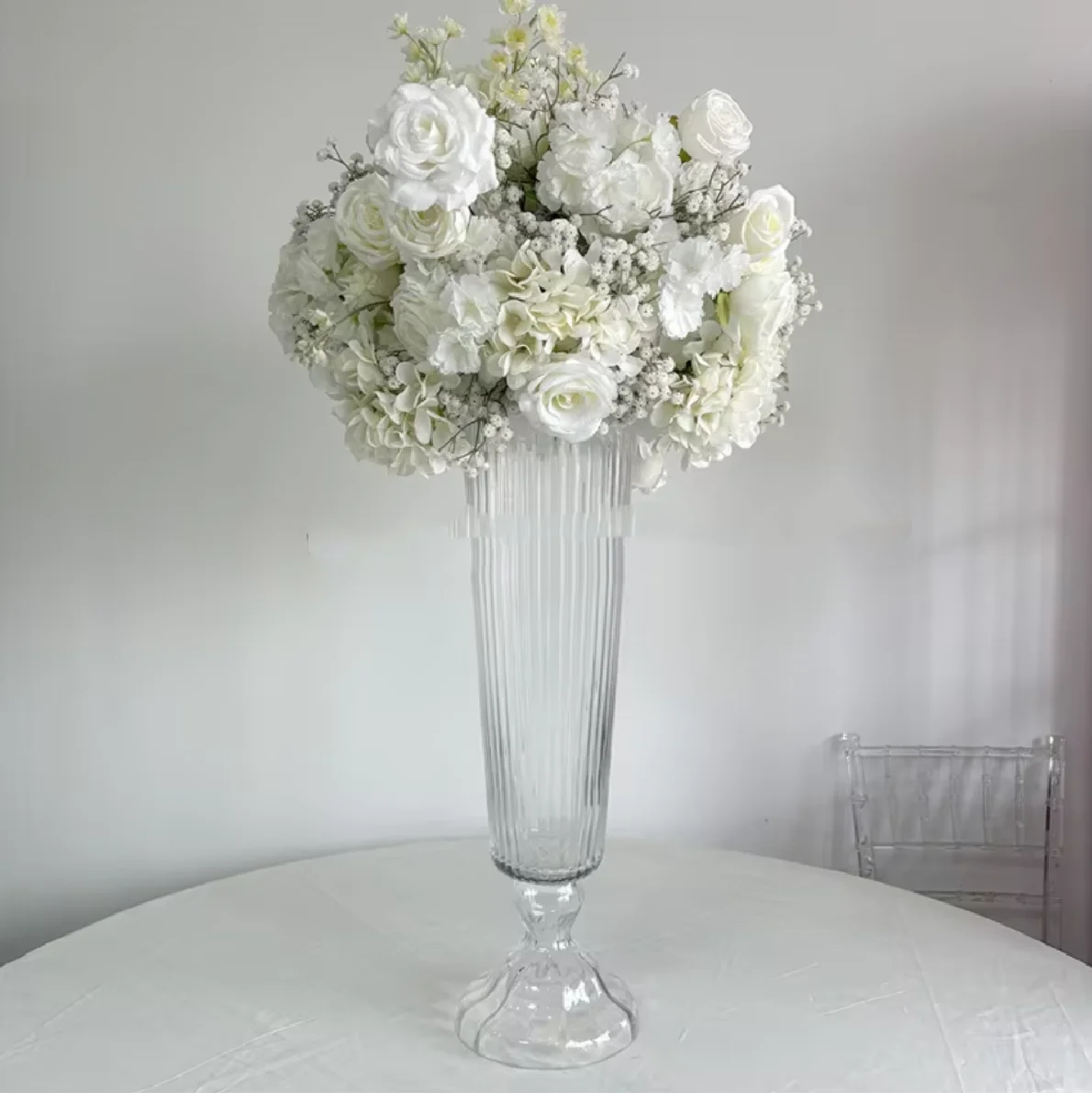 

5 шт., стеклянная центральная подставка для цветов, хрустальные центральные детали для стола, цветочные шары, центральные детали для свадебного украшения ivy11