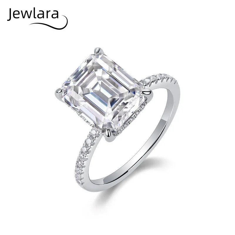 

Jewlara Moissanite S925 Silver Ring Women's Niche Design New 2026 Jewelry Gifts