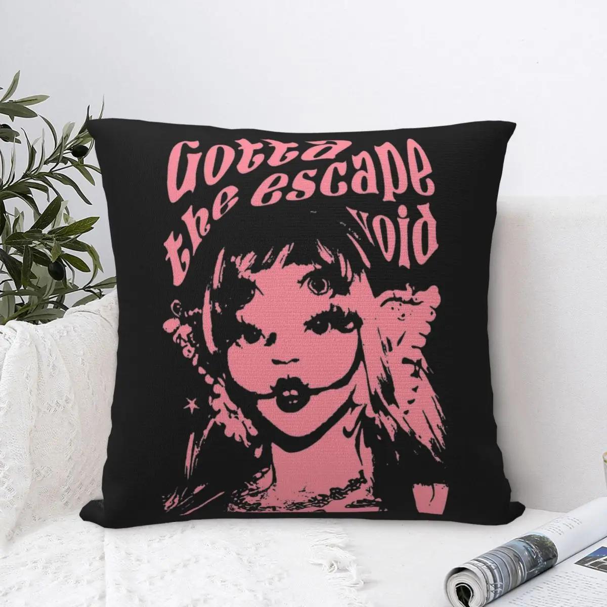 Pink Melanie Martinez Square Pillow Cases Singer Cushion Cover Funny Decorative Throw Pillow Case Cover for Bed 18