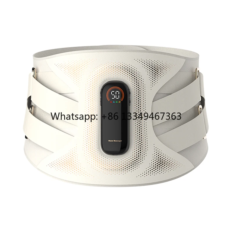 

Heated Waist Massager Elastic Back Support Electrical Red Light Sports Belt Vibration Weight Loss and Body Shaping Belt