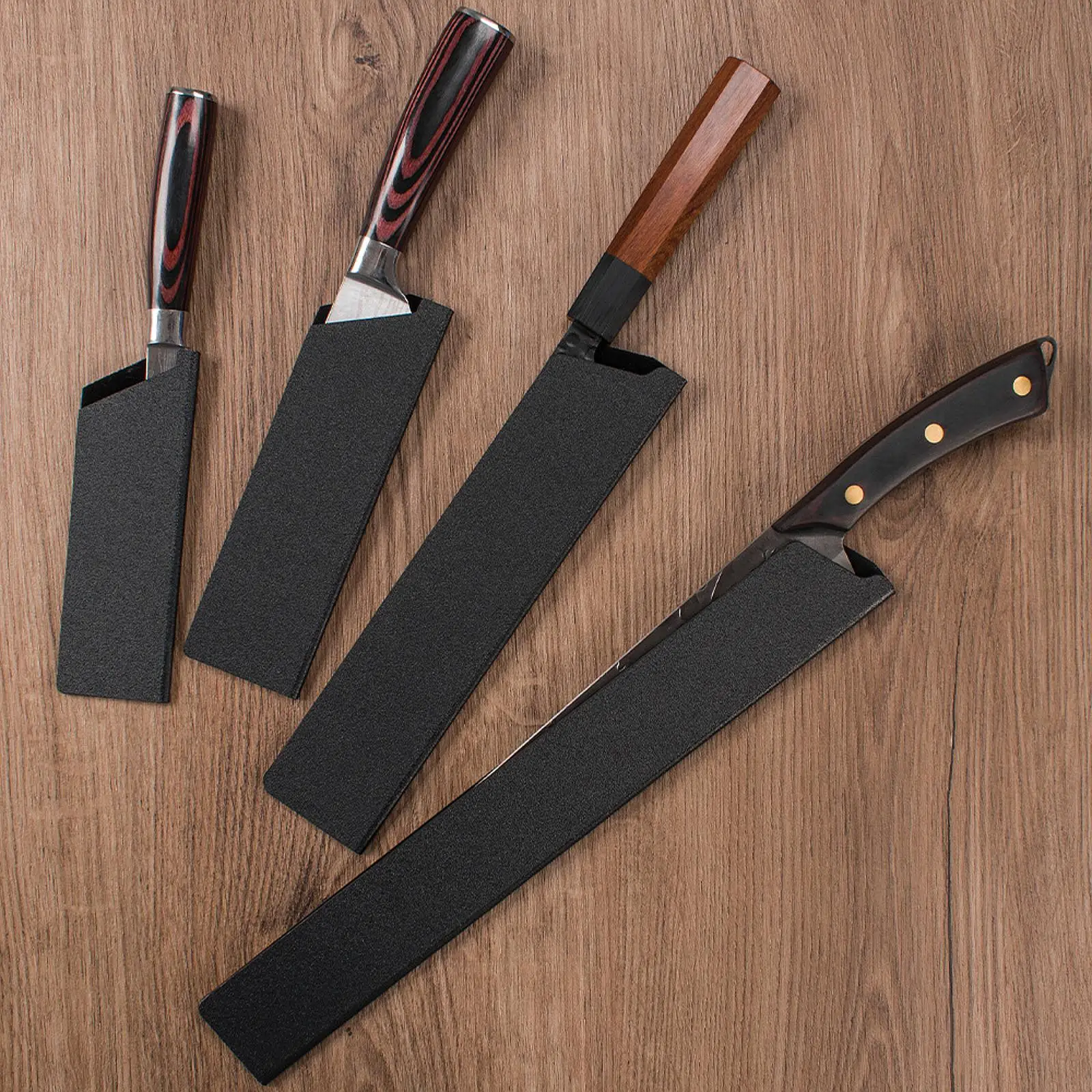 Kitchen Knife Protector Lightweight Chef Knife Storage Kitchen Tool Protector Practical for Travel Restaurants Home Kitchen BBQ