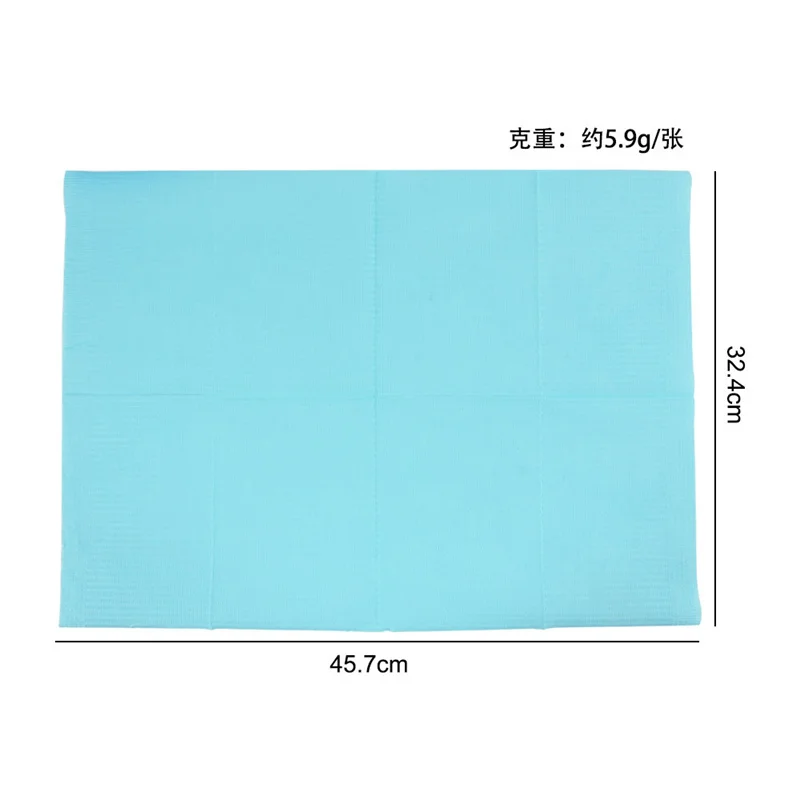 20/125pcs Disposable Tablecloth Waterproof Tattoo Clean Pad Tattoo Bibs Table Covers Clean Pad Dental Napkins Tattoo Accessories