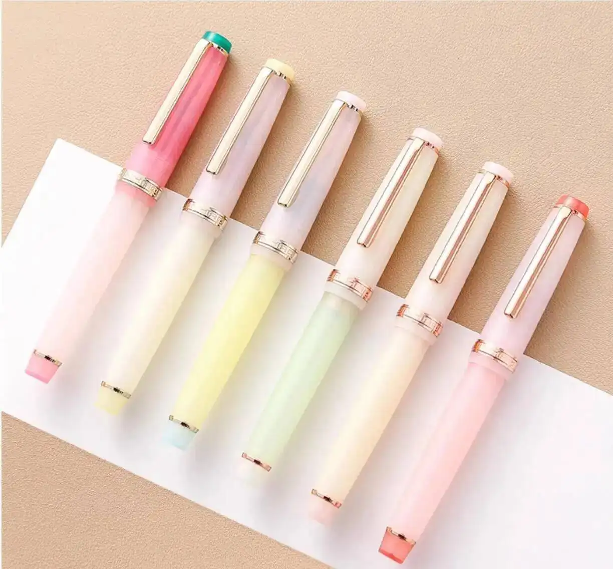 

Jinhao 82 Very Limited Edition Rose Gold Accessories Pretty Pocket Fountain Pen